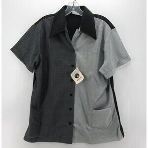 VTG King Louie Top 40 Bowling Shirt 70s Rockabilly XL USA Made NEW